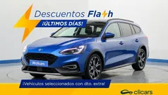 Azul Usado 2021 Ford Focus Active Berlina | 18.690 € (Buen precio)