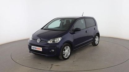 Usado VW up! high up! 75 CV (55 kW) 2017 Azul Utilitario