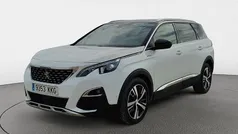 Blanco Usado 2018 Peugeot 5008 GT-line Monovolumen | 17.446 € (Precio justo)