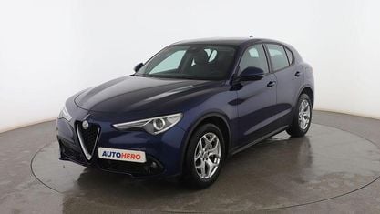 Usado Alfa Romeo Stelvio Super 150 HP (110 kW) 2018 Azul SUV