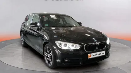 Usado BMW 116 116 CV (85 kW) 2017 Negro Utilitario