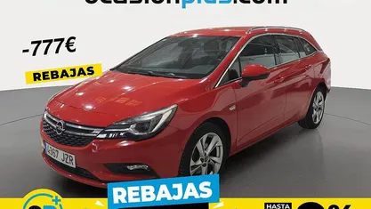 Rojo Usado 2017 Opel Astra Dynamic Familiar | 9713 € (Precio justo)
