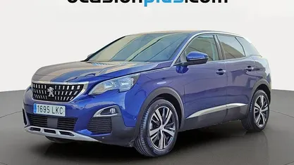 Usado Peugeot 3008 Allure 130 CV (95 kW) 2020 Azul SUV