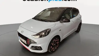 Usado Hyundai i10 N Line 101 CV (74 kW) 2021 Azul Utilitario