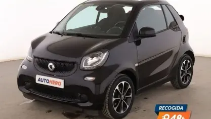 Usado Smart ForTwo Cabrio Basis 71 CV (52 kW) 2016 Negro Descapotable