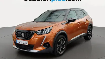 Usado Peugeot 2008 GT-line 131 CV (96 kW) 2020 Naranja SUV