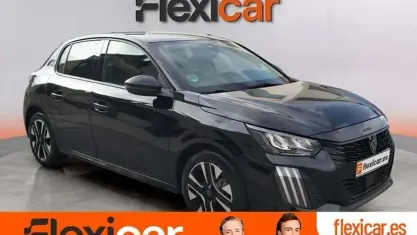 Usado Peugeot 208 Allure 101 CV (74 kW) 2025 Negro Utilitario