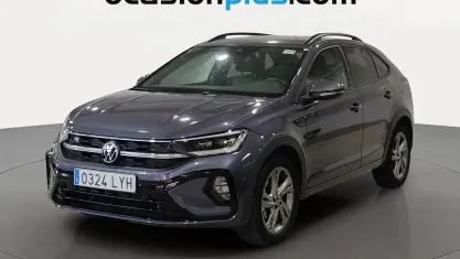 Usado VW Taigo R-line 110 CV (80 kW) 2022 Gris SUV