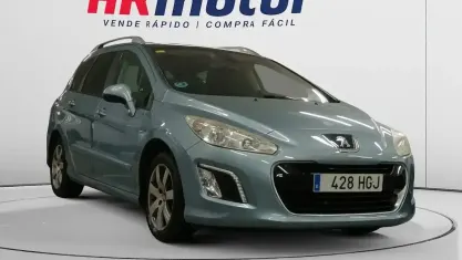 Usado Peugeot 308 Active 120 CV (88 kW) 2011 Azul Familiar