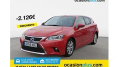 Rojo Usado 2017 Lexus CT200h Executive Line Utilitario | 17.090 € (Precio justo)