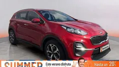Rojo Usado 2021 Kia Sportage Plus SUV | 17.490 € (Precio justo)
