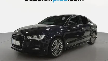Usado Audi A3 S-Line 110 CV (80 kW) 2016 Negro Berlina