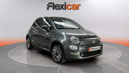 Usado Fiat 500 69 CV (50 kW) 2017 Gris Descapotable