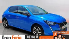 Azul Usado 2022 Peugeot 208 Allure Utilitario | 15.490 € (Precio justo)