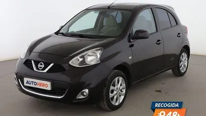 Negro Usado 2016 Nissan Micra Acenta Utilitario | 7599 € (Precio justo)