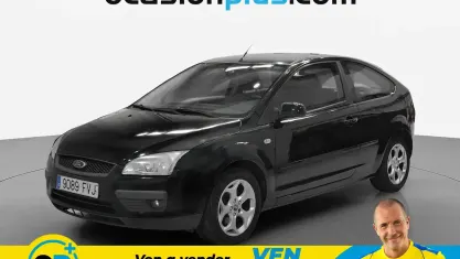 Usado Ford Focus Trend 101 CV (74 kW) 2007 Negro Utilitario