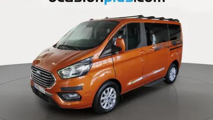 Usado Ford Tourneo Custom Titanium 130 CV (95 kW) 2020 Naranja Van