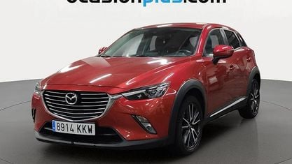 Brugt Mazda CX-3 Luxury 105 HK (77 kW) 2018 Rød SUV