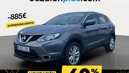 Gris Usado 2015 Nissan Qashqai Acenta SUV | 11.065 € (Precio justo)