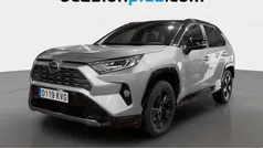 Gris plata Usado 2019 Toyota RAV4 Hybrid SUV | 25.355 € (Precio justo)