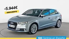 Gris Usado 2017 Audi A3 Sport Utilitario | 18.250 € (Buen precio)