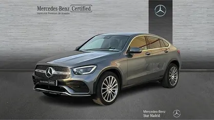 Gris selenita metalizado Usado 2021 Mercedes GLC220 AMG line Coupe | 45.990 € (Precio justo)