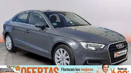 Usado Audi A3 116 CV (85 kW) 2018 Gris Berlina