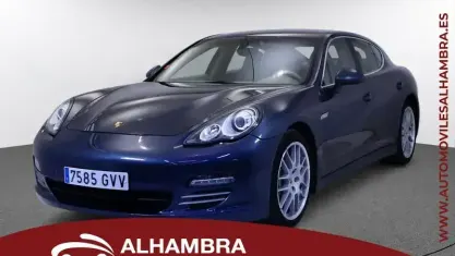 Usado Porsche Panamera 400 CV (294 kW) 2010 Azul Utilitario