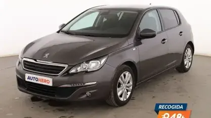 Usado Peugeot 308 Style 130 CV (95 kW) 2016 Gris Berlina