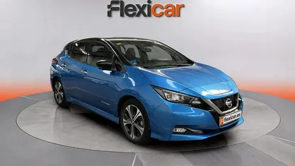 Usado Nissan Leaf N-Connecta 110 kW (150 CV) 2020 Azul Utilitario
