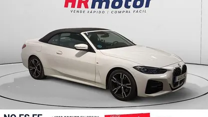 Usado BMW 420 M Sport 184 CV (135 kW) 2022 Blanco Descapotable