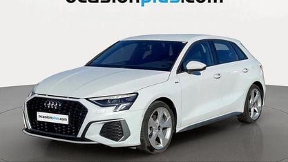 Usado Audi A3 Sportback S-Line 150 HP (110 kW) 2023 Branco Citadino