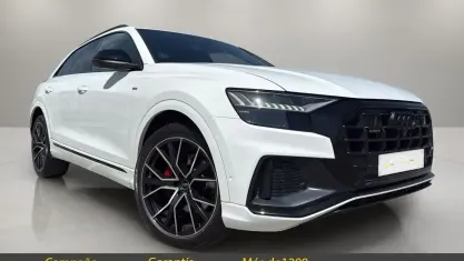 Usado Audi Q8 S-Line 286 CV (210 kW) 2021 Blanco SUV