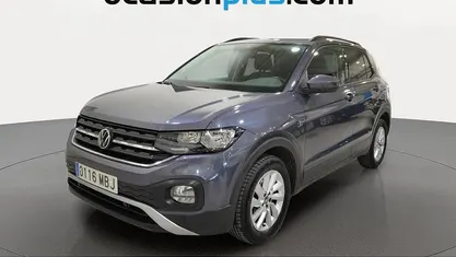 Usado VW T-Cross Advance 110 CV (80 kW) 2022 Gris SUV