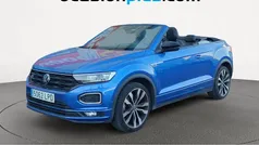 Azul Usado 2021 VW T-Roc Cabriolet R-line Descapotable | 25.810 € (Precio justo)