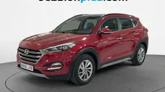 Rojo Usado 2017 Hyundai Tucson SUV | 15.900 € (Precio justo)