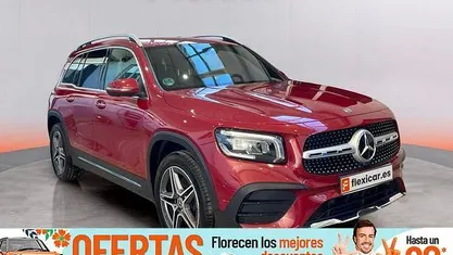 Usado Mercedes GLB200 150 CV (110 kW) 2021 Rojo SUV