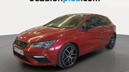 Usado Seat Leon FR 184 CV (135 kW) 2017 Rojo Utilitario