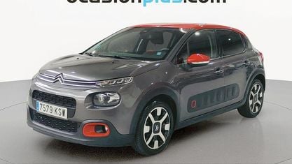 Usado Citroën C3 PureTech 110 CV (80 kW) 2019 Gris Utilitario