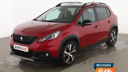 Usado Peugeot 2008 GT-line 131 CV (96 kW) 2019 Rojo SUV