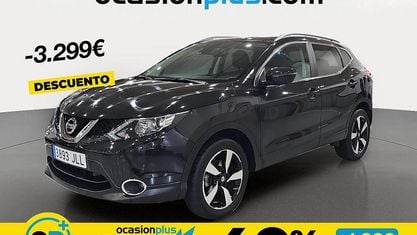 Usado Nissan Qashqai N-Connecta 131 CV (96 kW) 2016 Negro SUV
