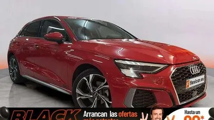 Rojo Usado 2023 Audi A3 Advanced Plus Berlina | 28.790 € (Precio justo)