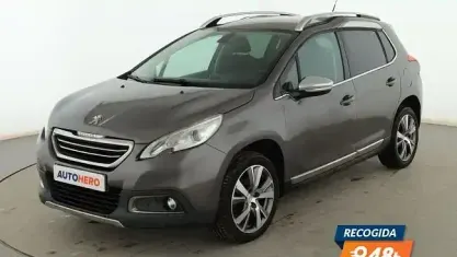 Käytetty Peugeot 2008 Allure 92 HP (67 kW) 2015 Harmaa Katumaasturi
