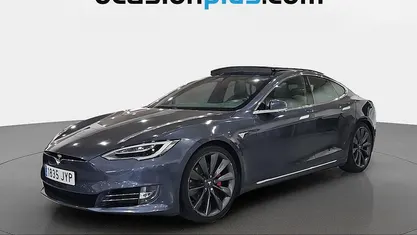Gris Usado 2017 Tesla Model S Utilitario | 27.676 € (Buen precio)