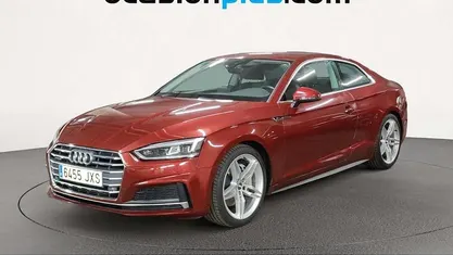 Usado Audi A5 S-Line 252 CV (185 kW) 2017 Rojo Coupe