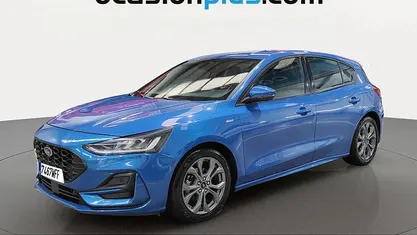 Usado Ford Focus ST-Line 125 CV (91 kW) 2023 Azul Utilitario