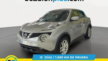 Usado Nissan Juke Acenta 110 CV (80 kW) 2015 Gris plata SUV