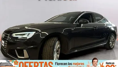 Usado Audi A4 S-Line 150 CV (110 kW) 2019 Negro Berlina