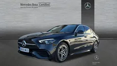 Gris Usado 2023 Mercedes C220 AMG line Coupe | 44.900 € (Precio justo)