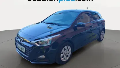 Usado Hyundai i20 75 CV (55 kW) 2019 Negro Utilitario